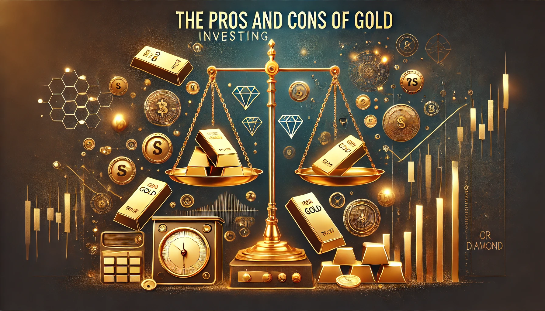 Pros and cons of investing in Gold in 2024